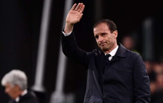 HLV Allegri được bổ nhiệm thay cho Pirlo tại Juventus