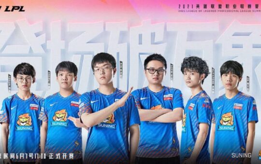 Đội hình chính thức của Suning tại giải đấu LPL Mùa Hè 2021