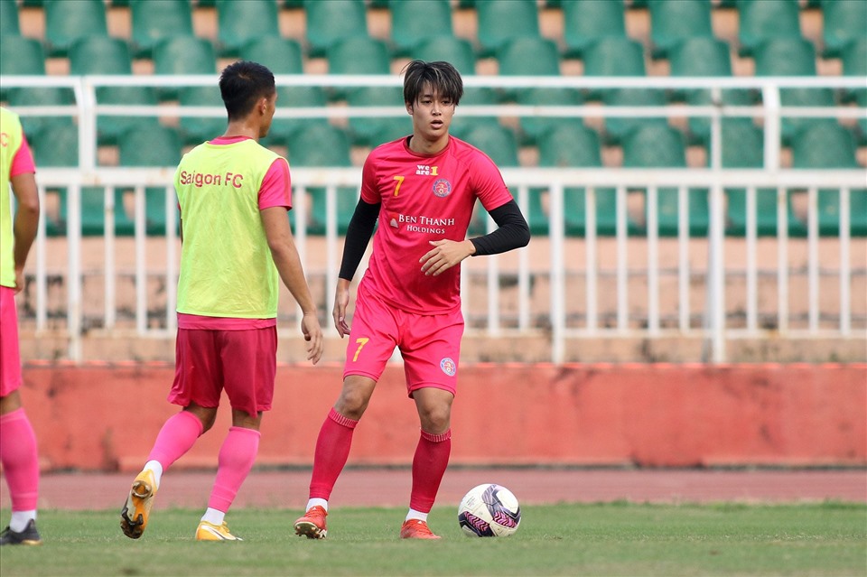 Sài Gòn FC tập luyện chuẩn bị cho giai đoạn 2 V_League